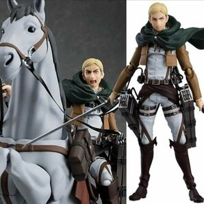 進撃の巨人　figma エルヴィン・スミス　可動フィギュア