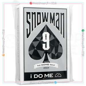 Snow Man 1st DOME tour 2023 i DO ME トランプ◆新品Ss（ゆうパケット対応）