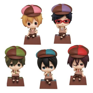 在庫一掃☆タイトーくじ Free! Bitter chocolate デフォルメフィギュア賞 全5種セット◆新品Ss