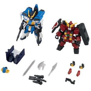 MOBILE SUIT ENSEMBLE EX19 レオパルドデストロイ＆エアマスターバーストセット◆新品Ss