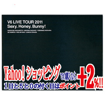 ★V6 LIVE TOUR 2011 Sexy.Honey.Bunny./パンフレット◆C_画像1