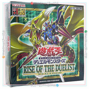 遊戯王OCG デュエルモンスターズ RISE OF THE DUELIST BOX(初回生産版)◆新品Ss