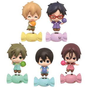 在庫一掃☆タイトーくじ Free! Pop candy デフォルメフィギュア賞 candy ver. 全5種セット◆新品Ss