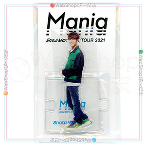 Snow Man LIVE TOUR 2021 Mania アクリルスタンド 渡辺翔太◆新品Ss（ゆうパケット対応）