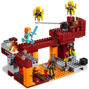 LEGO レゴ マインクラフト ブレイズブリッジでの戦い 21154◆新品Ss