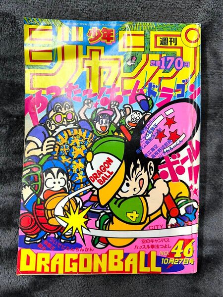 希少★ １９８６年４６号　週刊少年ジャンプ　ドラゴンボール　鳥山明　DRAGON BALL