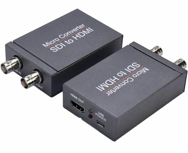 1089) SDI to HDMI コンバーター 3G-SDI/HD-SDI/SD-SDI to HDMI変換器 sdi hdmi 変換 sdi-hd 変換 sdi hdmi変換器 (SDI to HDMI)