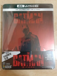 新品未開封THE BATMAN-ザ・バットマン-スチールブック仕様(4K ULTRA HD&ブルーレイセット) 初回限定生産