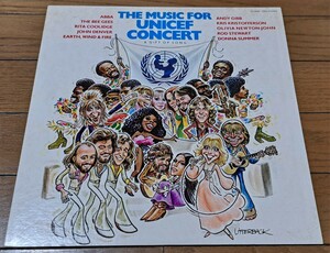 中古レコード LP盤 ユニセフ・コンサート Various The Music For Unicef Concert / A Gift Of Song/1979