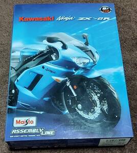 1/12 Kawasaki Ninja ZX-6R(メタリックブルー×ブラック) 「ASSEMBLY LINE」 [01437]最終出品です