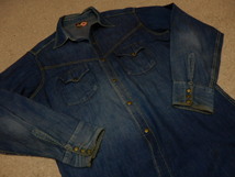 超 RARE 50's MONTGOMERY WARD 101 DENIM SHIRTS ビンテージ オリジナル ( リーバイス 501XX 507XX 506XX 大戦 モンゴメリーワード 557XX 0_画像7