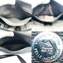 1円●美品●PELLE MORBIDA　ペッレモルビダ ショルダーバッグ メッセンジャーバッグ ビジネスバッグ 斜め掛け レザー　シボ革　ブラウン_画像10