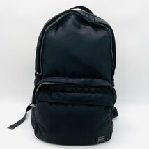 1円●極美品●PORTER ポーター リュック バックパック デイパック リュックサック タンカー ブラック 黒 ナイロン　メンズ　レディース_画像2