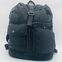 1円●極美品●PORTER ポーター リュック バックパック デイパック リュックサック タンカー ブラック ナイロン　メンズレディース 2_画像2