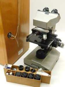 ★友5140 OLYMPUS オリンパス 顕微鏡 CHA-223 ジャンク品 光学機器 実験 科学 42405101
