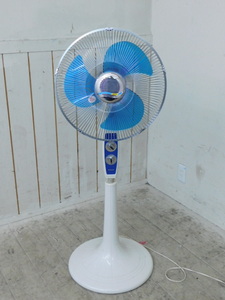 * month 0760 Showa Retro electric fan retro consumer electronics National F-K351C stand fan large 35. feather tail shape electric fan 3 sheets wings root 92405221