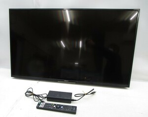 ★平1429 SONY ソニー BRAVIA KJ-43X8000H 43インチ 4K 液晶 テレビ TV 2020年製 ブラビア Android ネット 動画 リモコン 家電 12404151