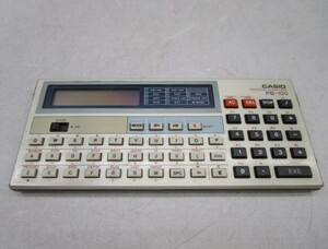 * flat 1498 CASIO Casio personal computer -PB-100 count machine calculator pocket computer - pocket computer Junk that time thing 12405121