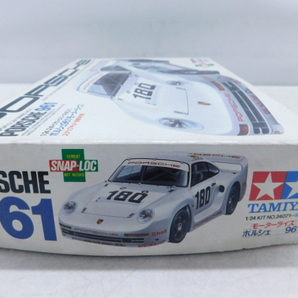 ★月0251 タミヤ ポルシェ 961 モーターライズ スナップキット PORSCHE 1/24 スポーツカーシリーズ 未組立 プラモ プラモデル 12404261の画像7