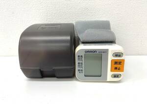  safety transactions [ daikokuya shop ]*OMRON Omron digital automatic hemadynamometer HEM-6021* operation verification ending case attaching wrist type large type liquid crystal display automatic hemadynamometer hemadynamometer 