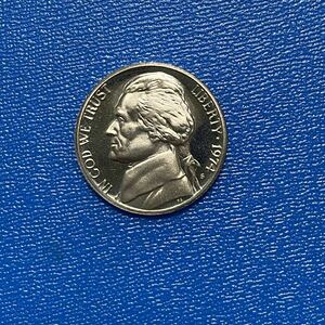 アメリカのコインA 5セント　プルーフ　1974年　S