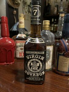 Virgin bourbon バージンバーボン　ヴァージンバーボン　古酒　終売品　ウイスキー バーボン　101 サワーマッシュ