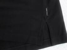 新品★アルマーニ★オール ブラック ポロシャツ★黒 バック ラインストーン ロゴ★半袖 ニットシャツ XL★A/X ARMANI☆272_画像10