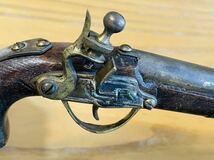 古式銃　ナポレオン銃　made in SPAIN ハンドガン テーブルランプ Gun 卓上ランプ ベッドサイドランプ pistol ビンテージランプ　現状品_画像6
