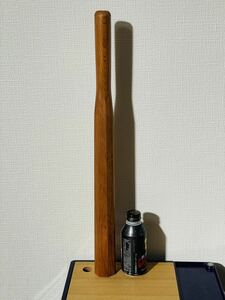 .. палка деревянный меч анис звёздчатый палка элемент .. с одной стороны . старый будо длина 65.... диаметр примерно 4. масса примерно 1kg текущее состояние товар 