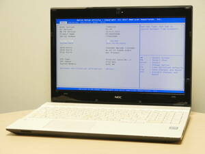 BIOS起動確認済み NEC LAVIE NS650/G PC-NS650GAW Core i7 7500U 8GB HDD1TB 現状