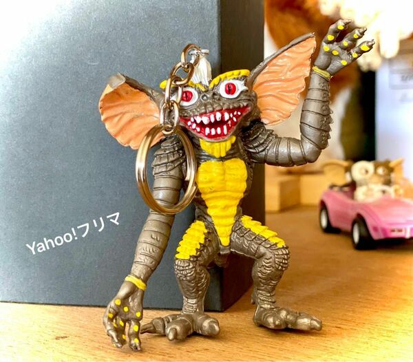 グレムリン　ストライプ　フィギュア　キーホルダー　gizmo ギズモ　gremlins キーリング