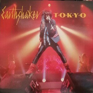 美盤★EARTHSHAKER/アースシェイカー「T-O-K-Y-O / TOKYO」フランスプレス