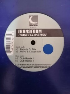 90s トランス Transform Transformation Ralphie D Mr Moonshine Music
