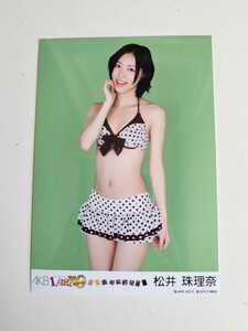 SKE48 松井珠理奈 AKB1/149 恋愛総選挙 PSP版 封入 生写真 ＜水着ver＞