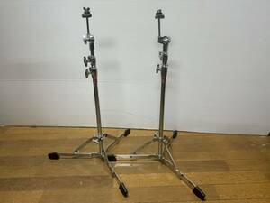  тарелки подставка 2 шт * ретро Flat основа BONNEY DRUM JAPAN (bo need Ram Japan )Flat Base Cymbal Stand