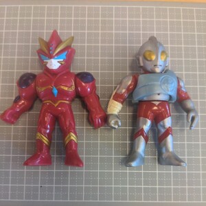 ウルトラマン ヤプール ソフビ フィギュア 人形 現状品 超闘士激伝 円谷 セット