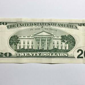 【送料込み】アメリカ 20ドル札 旧紙幣 1996年 1枚の画像2