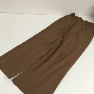  free shipping *CECIL McBEE Cecil McBee * wide pants bottoms *M size #60520sj162