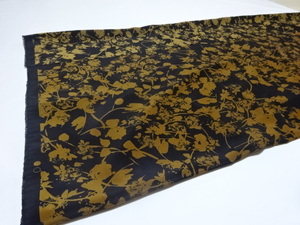  made in Japan poly- floral print cloth 4m G390