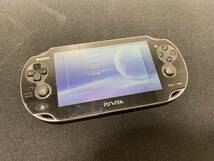 SONY　PS　VITA　PCH-1100本体のみ　ブラック　SDカード/8GB　初期化済み_画像4