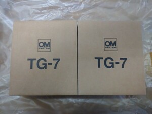 【新品未使用】OLYMPUS オリンパス TG-7 ブラック２台 新製品 防水Tough OM SYSTEM オリンパス