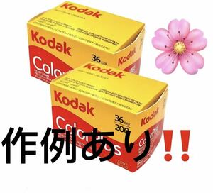 コダック ネガカラーフィルム Kodak カラープラス200 36枚撮 ２本