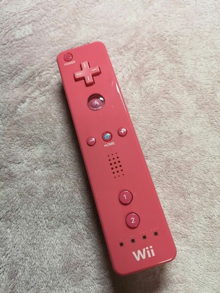 Wiiリモコン ピンク【1週間保証有り!!】 WiiU 任天堂