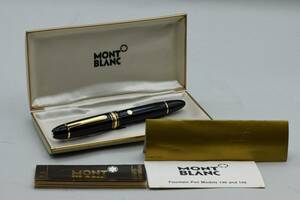 モンブラン万年筆・MONTBLANC★マイスターシュティック１４９　１４C★　貴重・保証品！