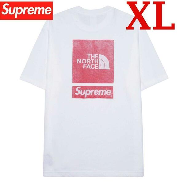 Supreme x The North Face S/S Top White XL シュプリーム Tシャツ ノースフェイス