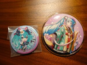 缶バッジ グッズ 一番くじ 初音ミク ボーカロイド ボカロ ガチャ