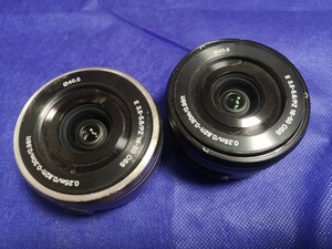 ジャンク品 2個セット SONY ソニー SELP1650 Eマウント E PZ 16-50mm F3.5-5.6 OSS 