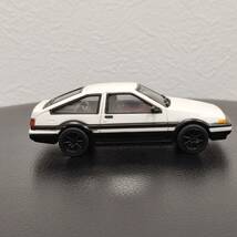 エポック 1/43 MTECH TOYOTA AE86 TRUENO スプリンター トレノ ホワイト/ブラック_画像2