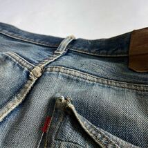 美色♪66前期 70s USA製 Levis 501 W34L30 オリジナル ビンテージ リーバイス 501 66前期 ゴールデンサイズ ヒゲ ハチノス リペア_画像5