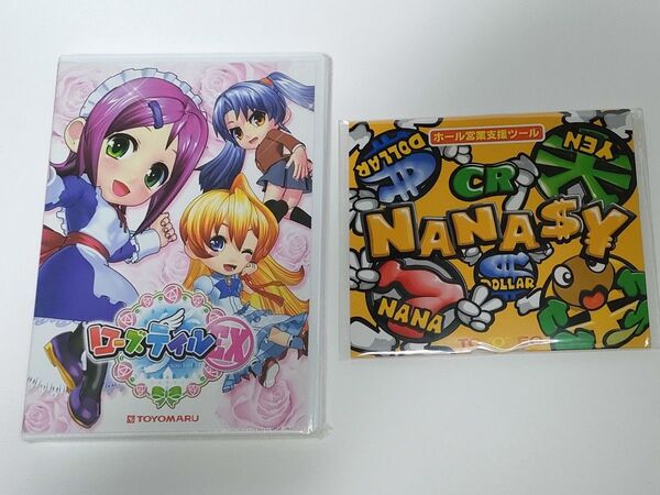 CR ローズテイルEX 販促用DVD & CR ナナシー 販促用CD-ROM セット